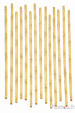 Bambusstab - 40 cm - gold